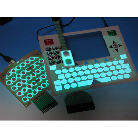 EL Panel Membrane Switch