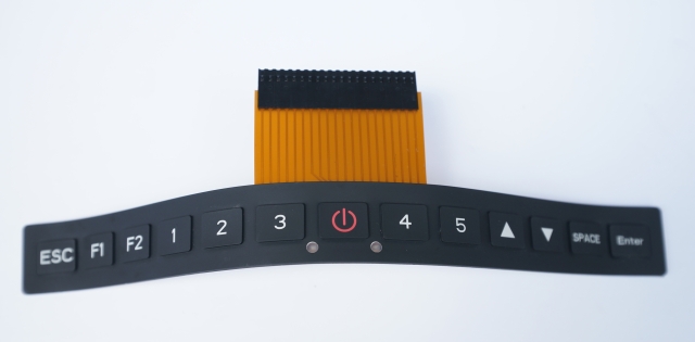 Rubber Keypad assmbled with FPC