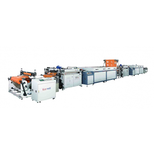 Automatic Roll to Roll Two-Color Screen Printing Machine Automatic Roll to Roll Two-Color Screen Printing Machine