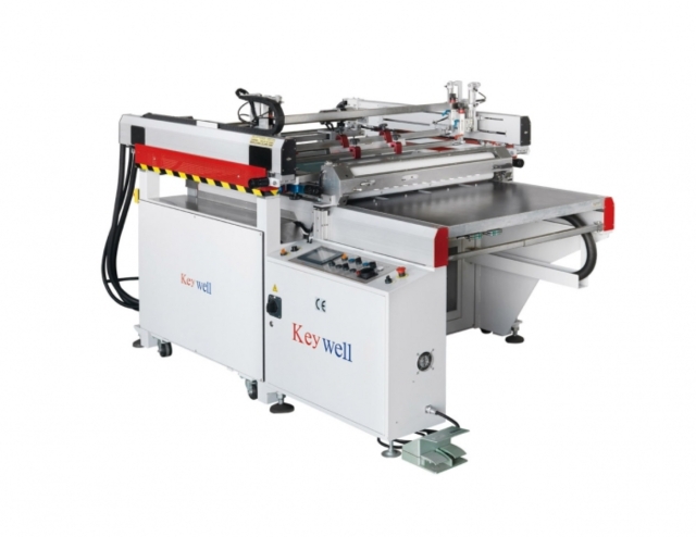 High Precision Medium Four-Post Table Sliding Screen Printing Machine High Precision Medium Four-Post Table Sliding Screen Printing Machine