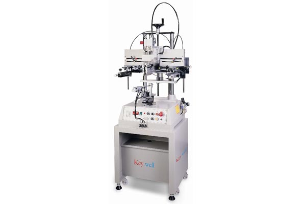 小型气动式曲面网印机