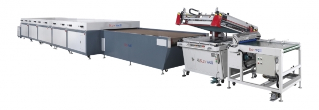 Automatic Clam-shell Screen Printing Machine (Automatic feeder (optional)