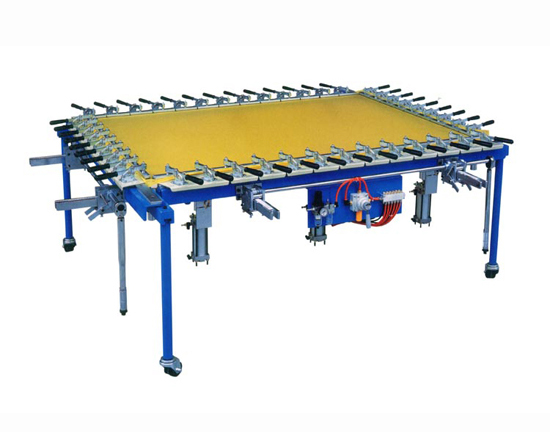 Cog Bar Style Screen Stretching Machine