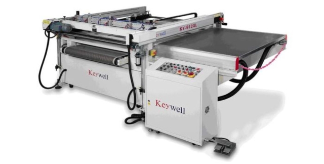 3/4-Auto Four-Post Table Sliding Screen Printing Machine (Side Take-off)