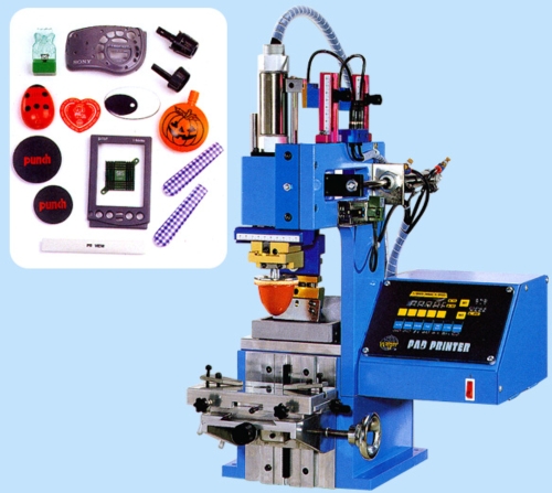 One Color With Table Base Pad Printing Machine