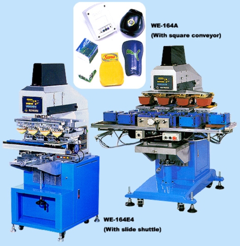 Four Color Pad Printing Machine