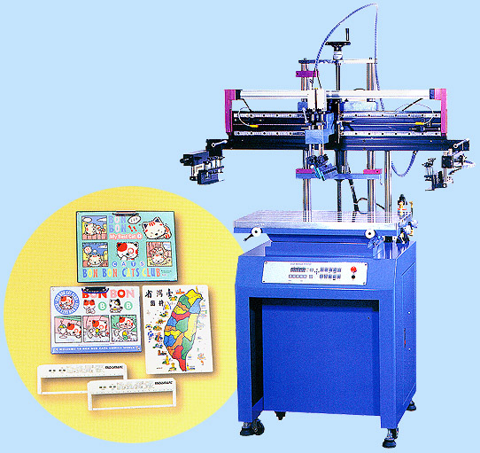 For Flat Surface Objects Screen Printing Machine