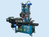 Heat transfer machine with double roller