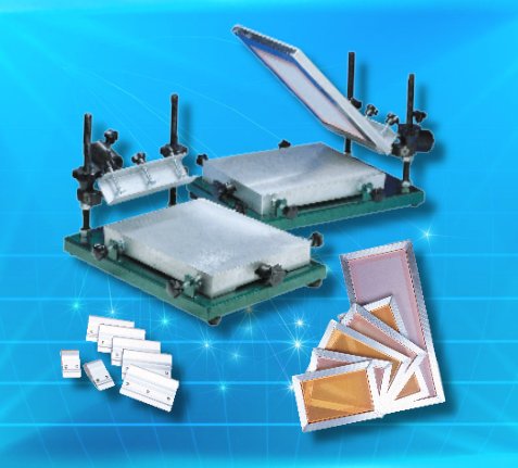 Manual printing Table/Squeegee handle/Aluminum Frame