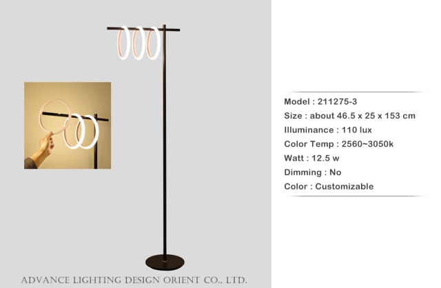 Hang Ring Floor Lamp