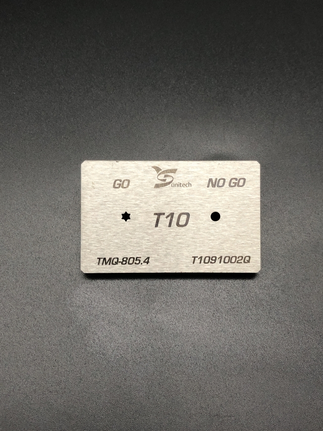 T10 Screwdriver bits gauge T10 Screwdriver bits gauge