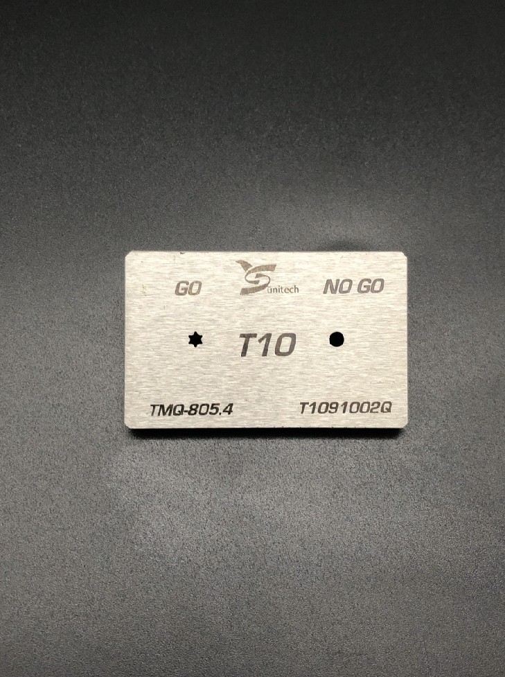 T10 Screwdriver bits gauge T10 Screwdriver bits gauge