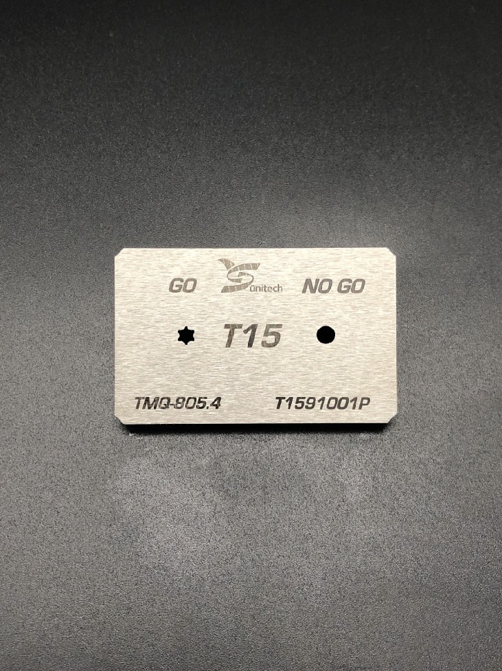 T15 Screwdriver bits gauge T15 Screwdriver bits gauge