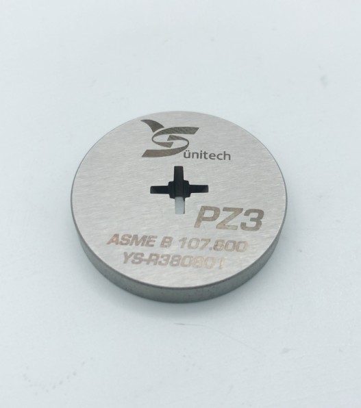 PZ3 Pozidriv Screwdriver bits gauge PZ3 Pozidriv Screwdriver bits gauge