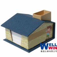 房屋造型便條紙盒
