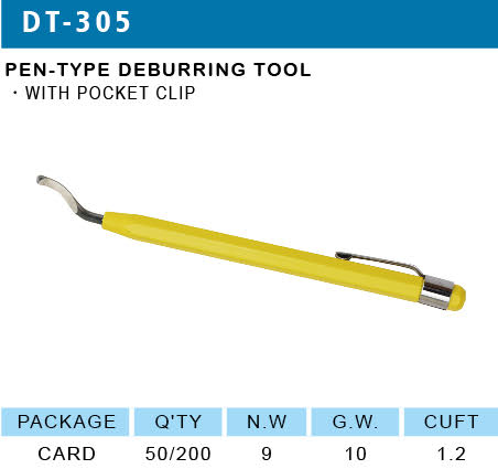 Pen-Type Deburring Tool
