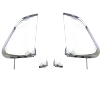 VW Beetle Vent Wing in Chrome finished, Left/Right for SEDAN T-1 VW Beetle Vent Wing in Chrome finished, Left/Right for SEDAN T-1