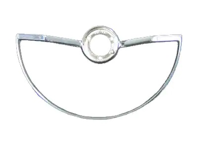 VW Semi Circle Chrome Horn Ring for Style Steering Wheels