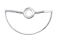 VW Semi Circle Chrome Horn Ring for Style Steering Wheels