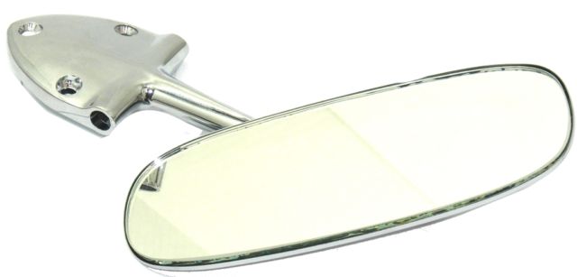 VW Rear View Mirror Chrome 3 Mounting Holes  1958-1964