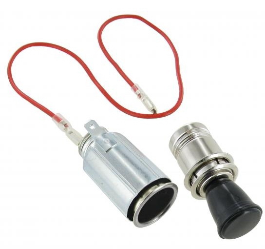 VW Cigarette lighter 12V With Black Knob VW Cigarette lighter 12V With Black Knob