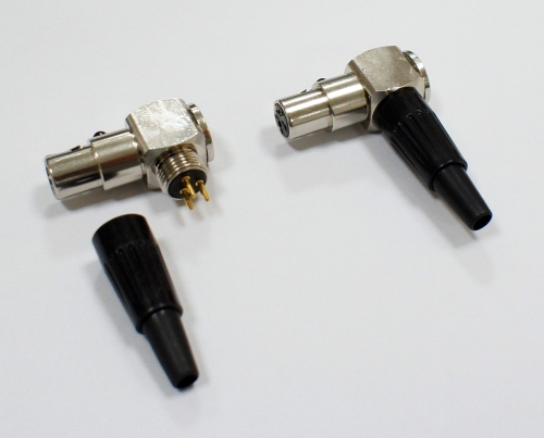 Mini XLR Right-Angle connector