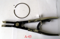 Adjustable piston spring pliers