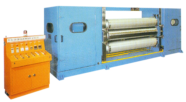 TRI-ROLLER EMBOSSING MACHINE TRI-ROLLER EMBOSSING MACHINE