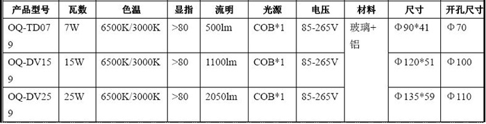 防眩筒灯