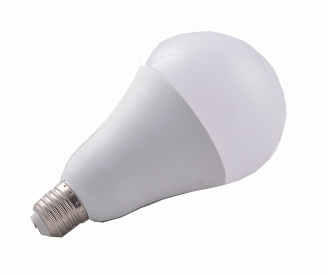 Aluminum and plastic bulb