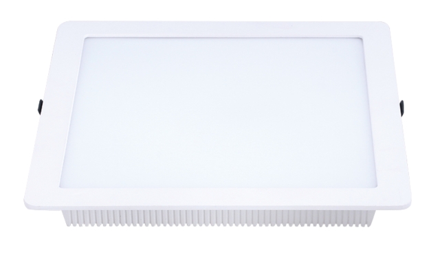 Concealed square panel light