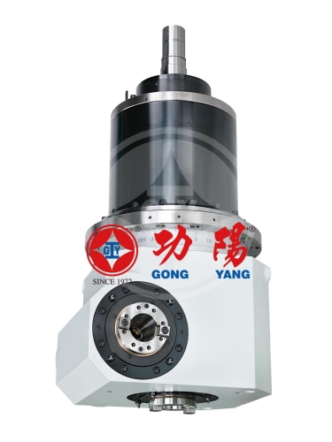 Automatic five-face machining milling head