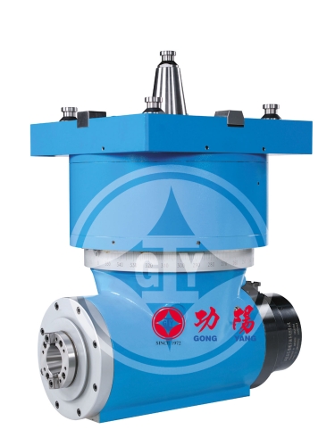 全自动直角铣头