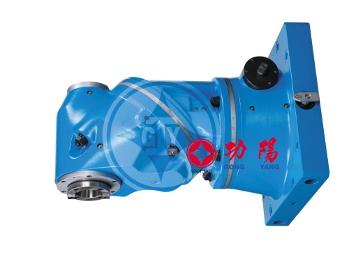 Muliti-angular head for floor-type boring machine