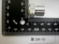 SR-10 16-P1.5-9.6 Ø Expanding8.5 Weld Male
