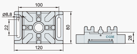 Manual Quick Chuck for Wire Machine & milling machine