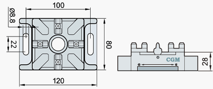 Manual Chuck for Wire Machine & milling machine