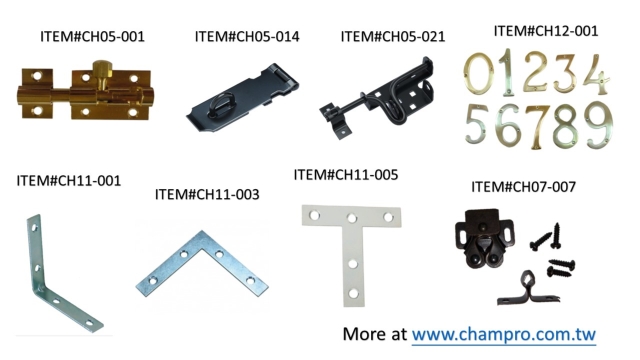 OTHERS(DOOR BOLTS, CATCHES, MENDING PLATES, NUMBERS) OTHERS(DOOR BOLTS, CATCHES, MENDING PLATES, NUMBERS)
