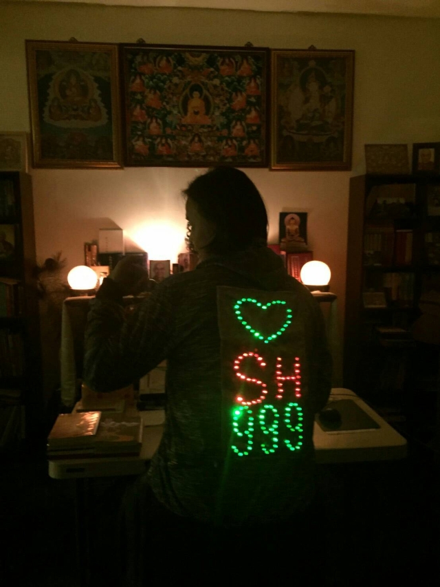 LED 安全警示衣