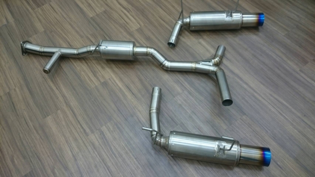 S2000 Exhaust system