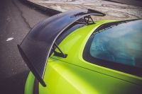 Porsche Carbon fiber GT4 look rear spoiler