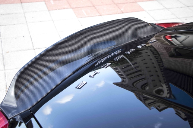 Porsche Carbon fiber ducktail spoiler
