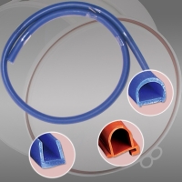 Irregularly-Shaped Silicone Rubber Strips & Linings Irregularly-Shaped Silicone Rubber Strips & Linings