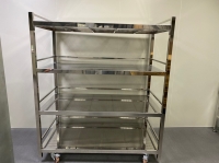 Cleanroom stainless steel racks/shelves
