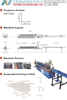 金屬板冷軋(冷彎)滾輪成型機