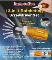 13 in 1 Ratcheting Screwdriver set, DIY tools, Hand tools