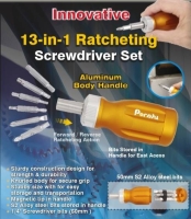 13 in 1 Ratcheting Screwdriver set, DIY tools, Hand tools