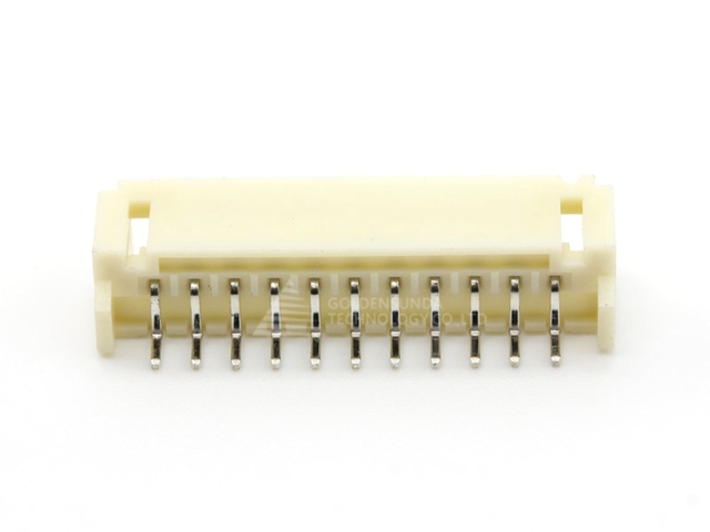 Wafer, pitch 2.00mm, SMT right angle type, single row, circuits : 02 - 16 pins Wafer, pitch 2.00mm, SMT right angle type, single row, circuits : 02 - 16 pins