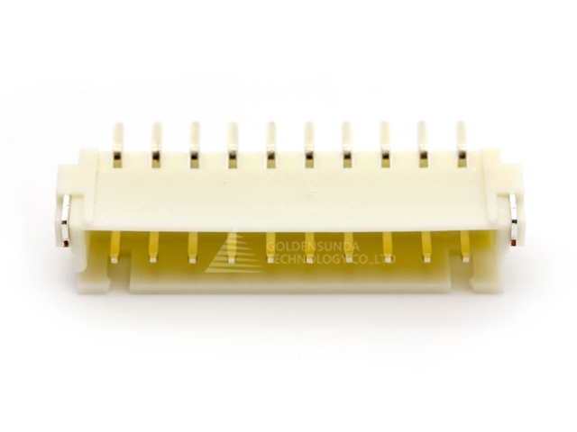 線對版連接器, pitch 2.50mm, SMT 90, 單排, circuits : 02 - 11 pins