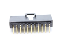 線對版連接器, pitch 2.54mm, DIP 90, 單排, circuits : 02 - 18 pins